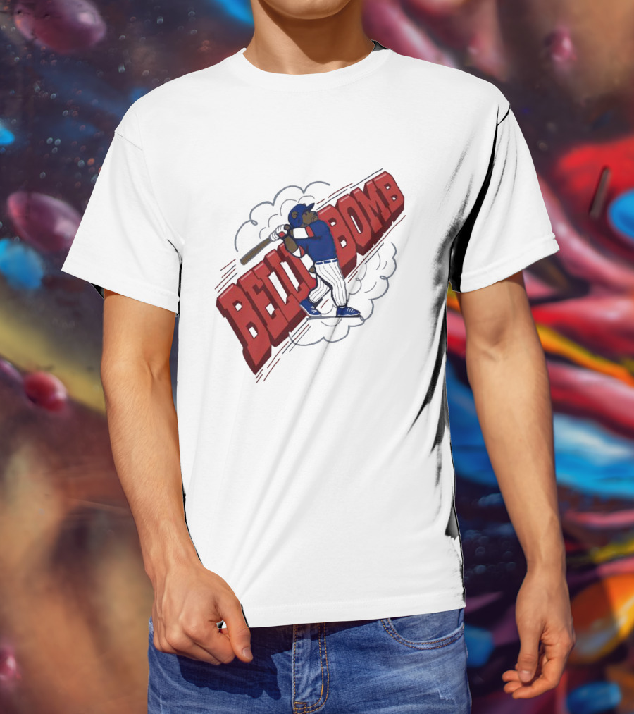 Cody Bellinger Belli Bomb Baseball Hit Iconic Swing T-Shirt