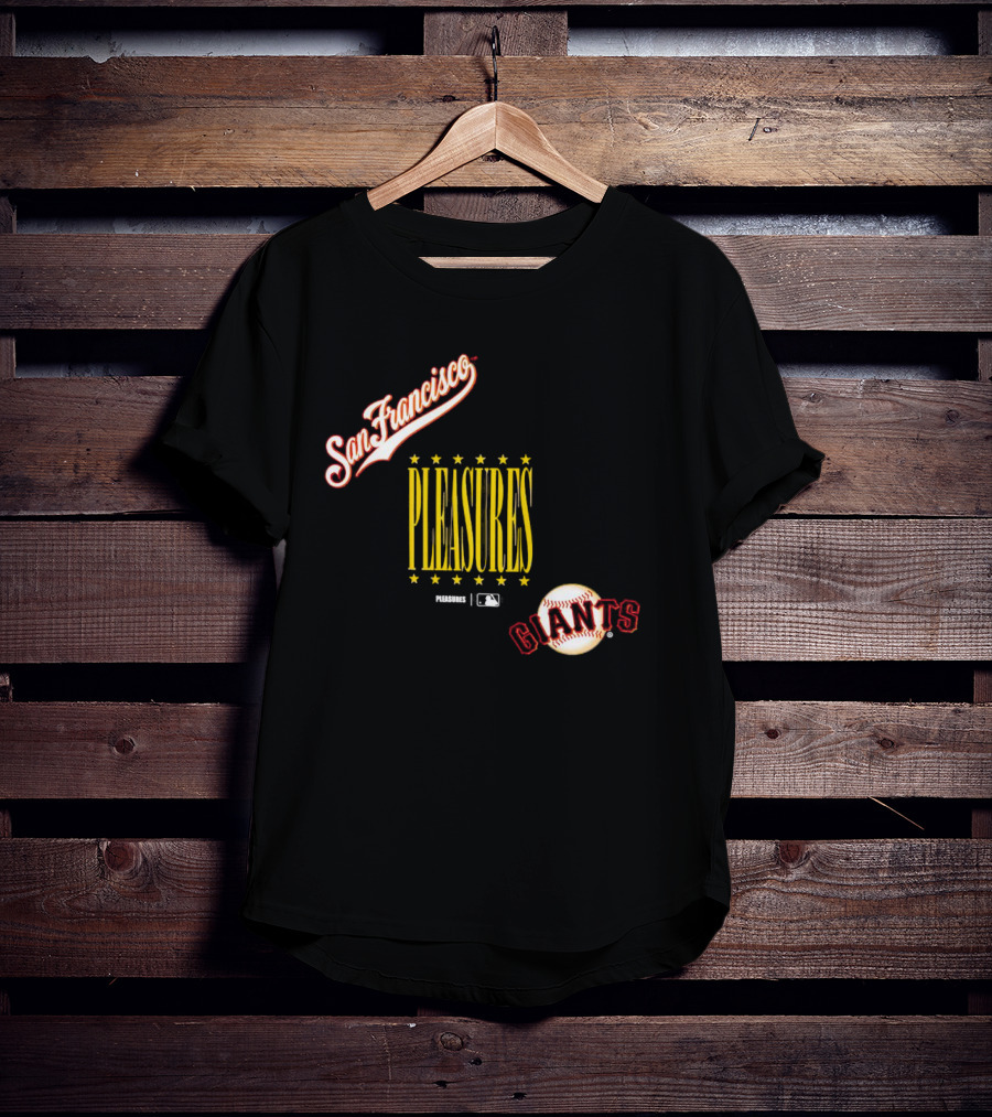 San Francisco Pleasures MLB Giants Baseball T-Shirt