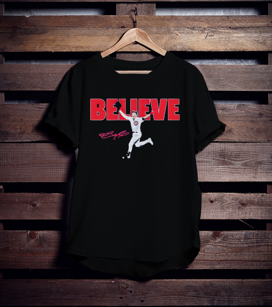 Christopher Morel Believe Baseball Signature T-Shirt