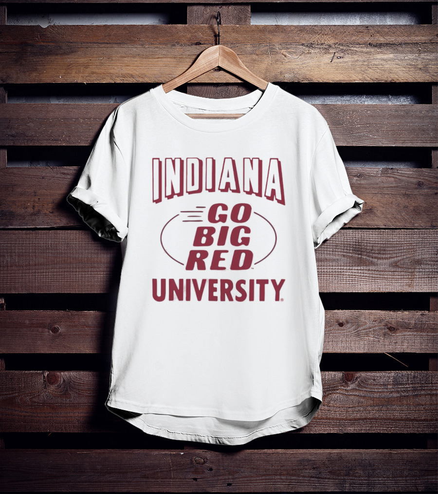 Indiana Go Big Red University Sports Team Pride T-Shirt