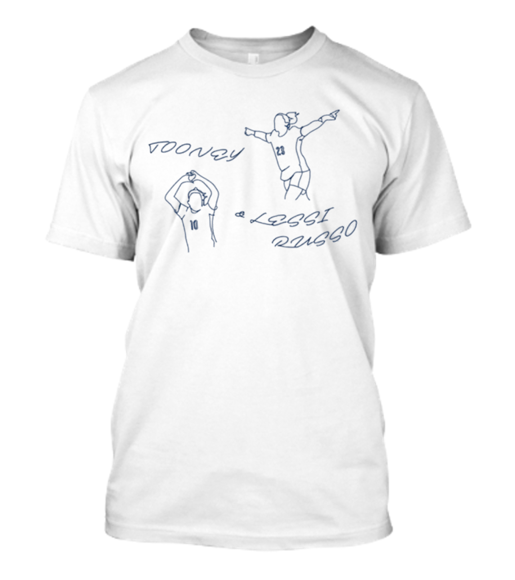TOONEY And LESSI RUSSO 10 23 T-Shirt