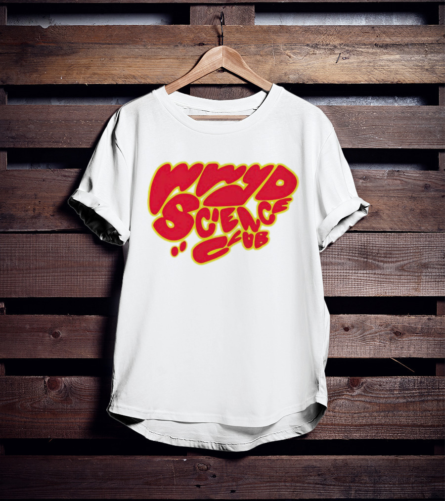 WWYD Science Club Retro Font T-Shirt