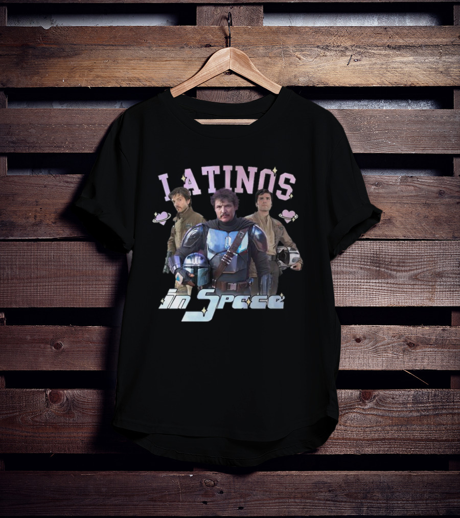 Latinos In Space Star Wars Characters Iconic T-Shirt