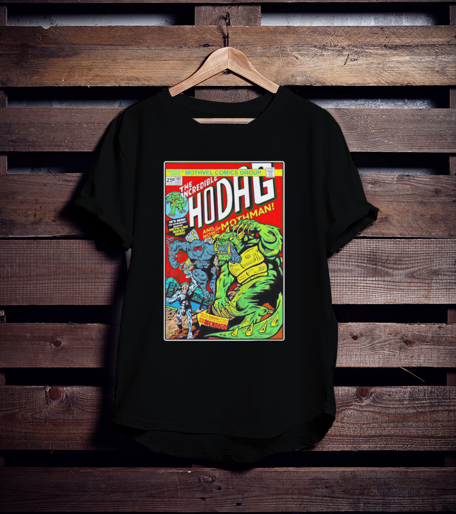 Mothvel Comics Group The Incredible Hodag And The Mothman Battles Incredico T-Shirt