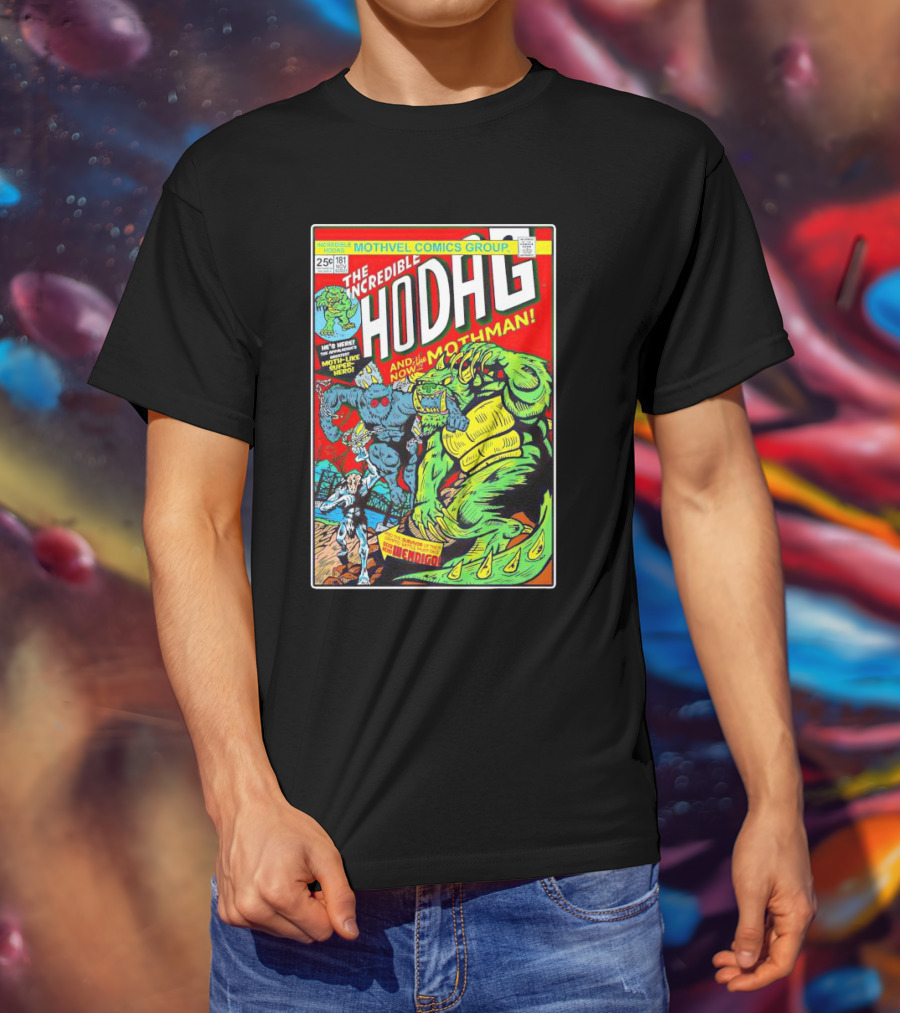 Mothvel Comics Group The Incredible Hodag And The Mothman Battles Incredico T-Shirt