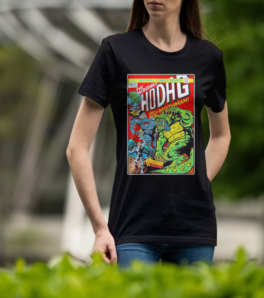 Mothvel Comics Group The Incredible Hodag And The Mothman Battles Incredico T-Shirt