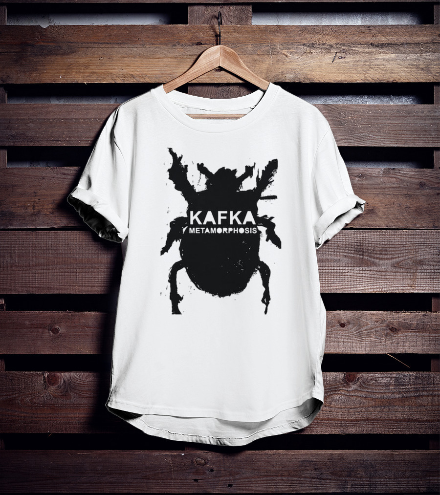 Kafka Metamorphosis Dark Insect T-Shirt