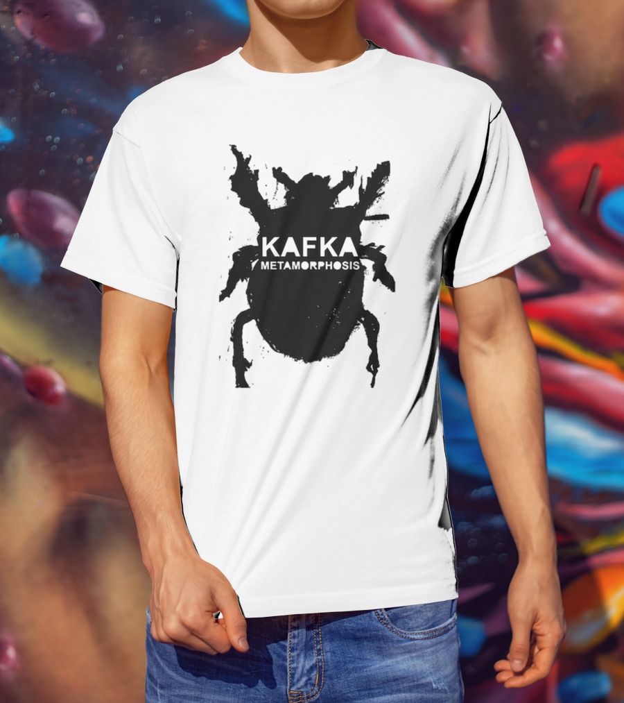 Kafka Metamorphosis Dark Insect T-Shirt