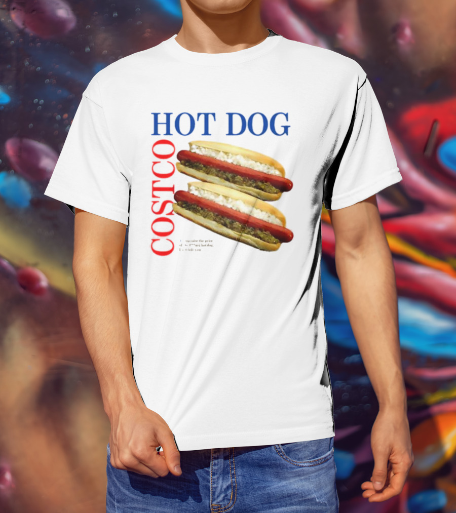 Hot Dog Costco Double Delight The Best Hot Dog T-Shirt