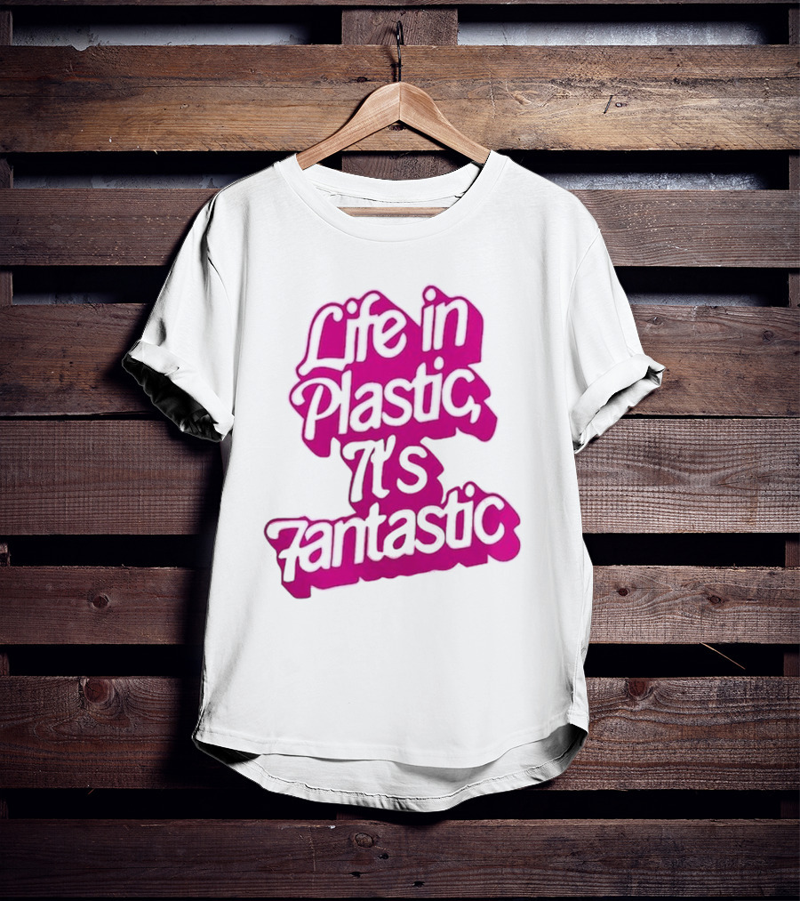 Life In Plastic It's Fantastic Cool Girl Barbi T-Shirt