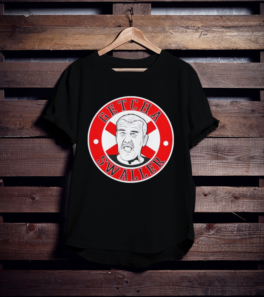 Getcha Swaller Red Circle Character T-Shirt