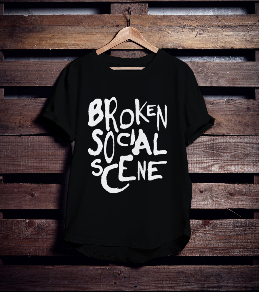Broken Social Scene Band Text T-Shirt