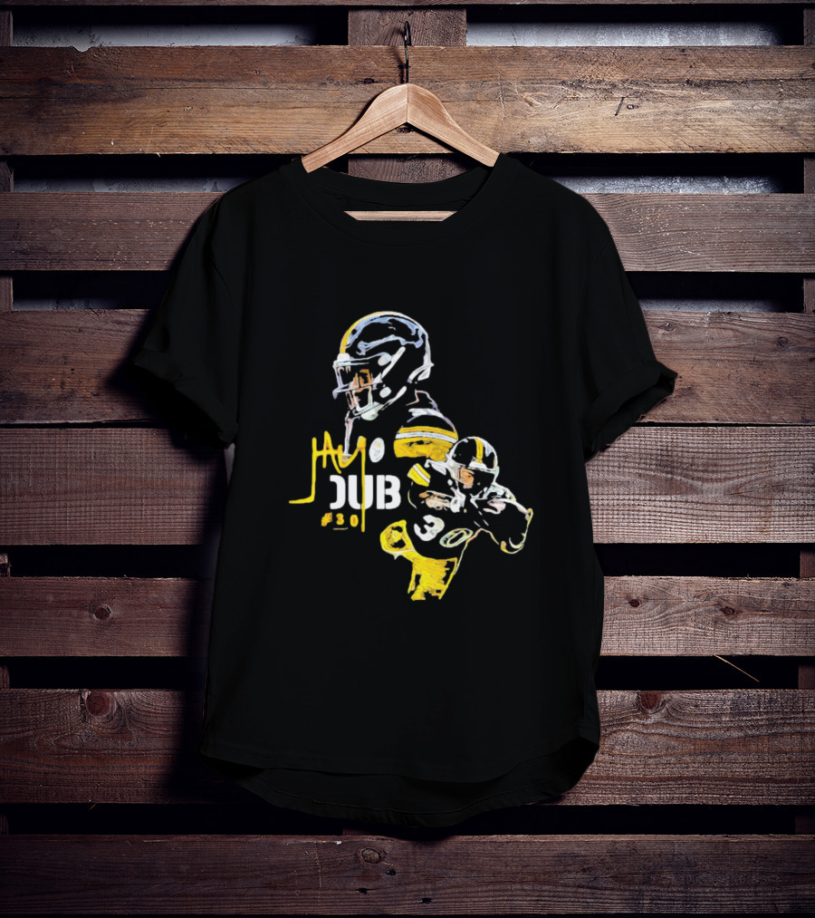 Steelers Jaylen Warren Jay Dub #30 Football Player T-Shirt