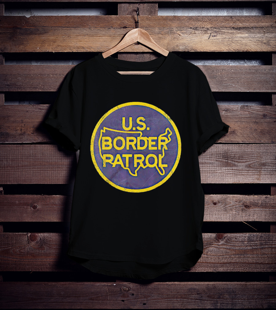 U.S. Border Patrol Map Emblem T-Shirt
