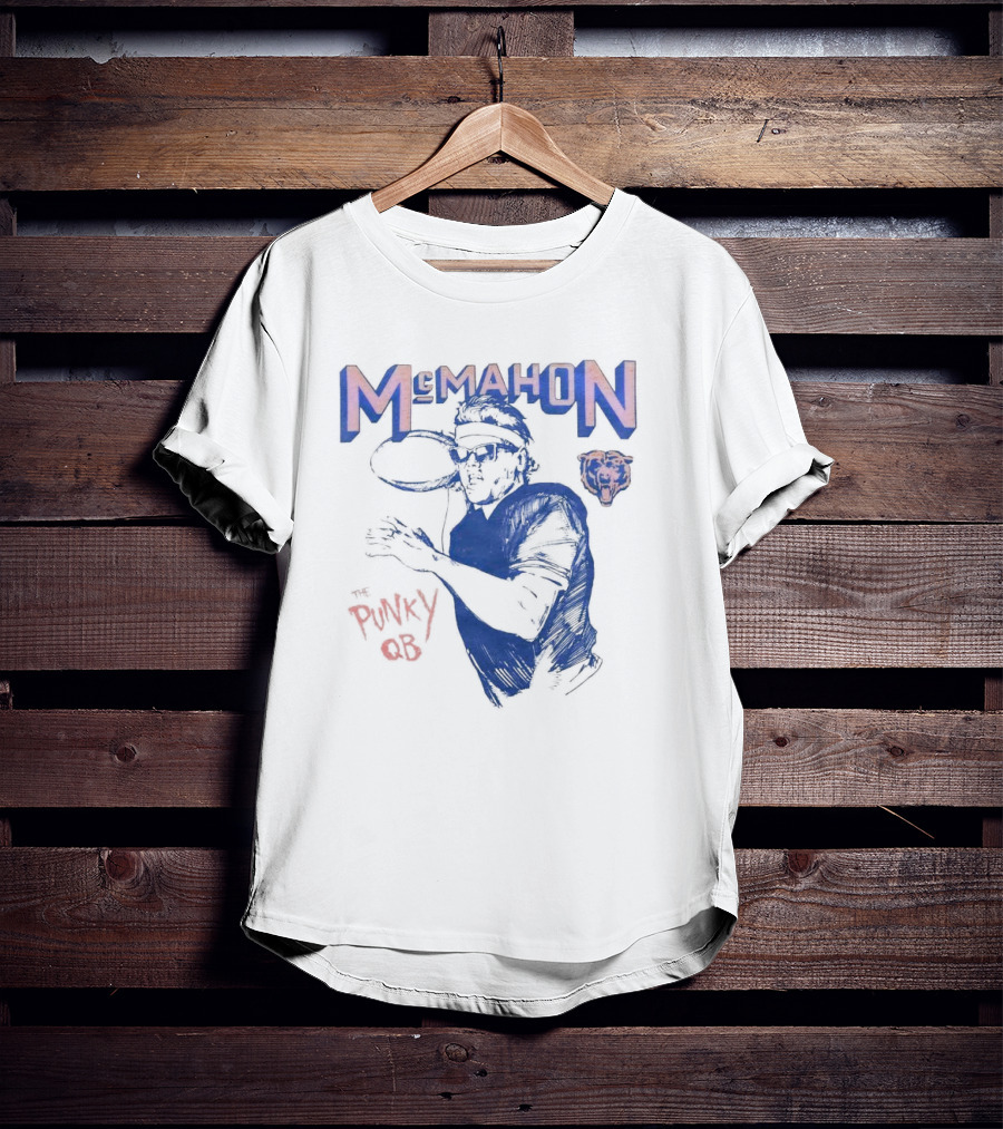 Jim McMahon Chicago Bears The Punky QB T-Shirt