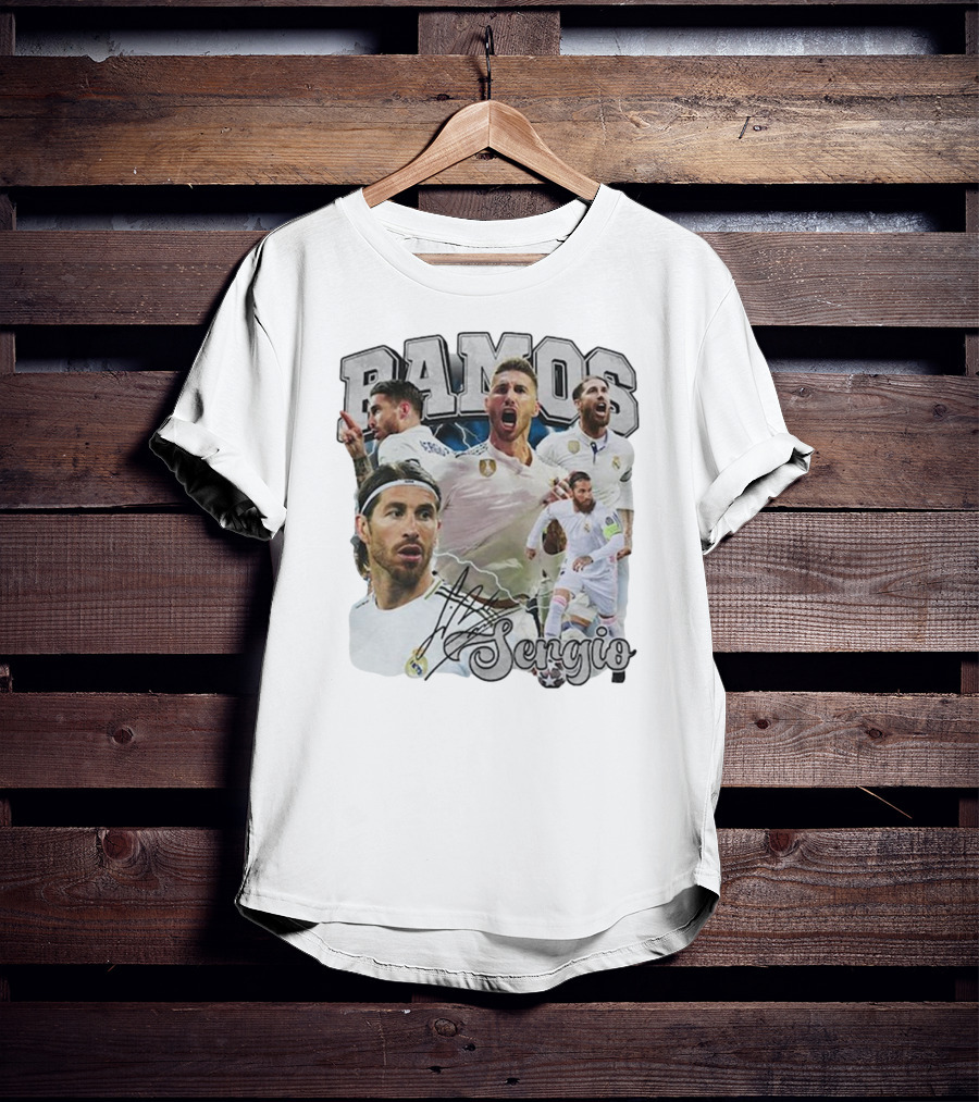 Ramos Sergio Real Madrid Football Soccer T-Shirt