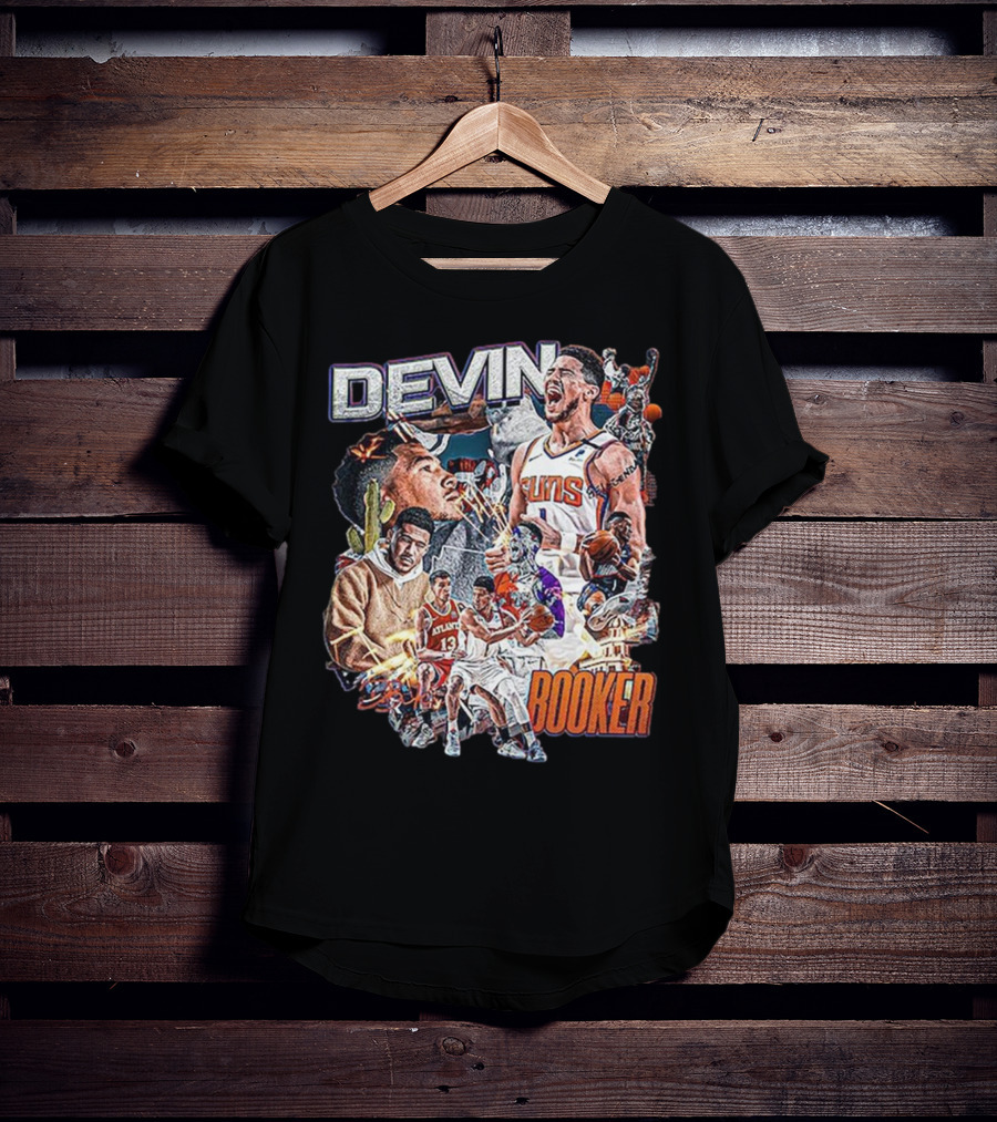 Devin Booker Suns Basketball Highlights And Moments T-Shirt