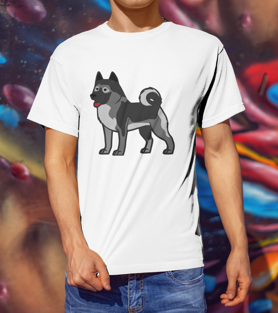 General Freya Organa The Norwegian Elkhound Puppy Dog T-Shirt