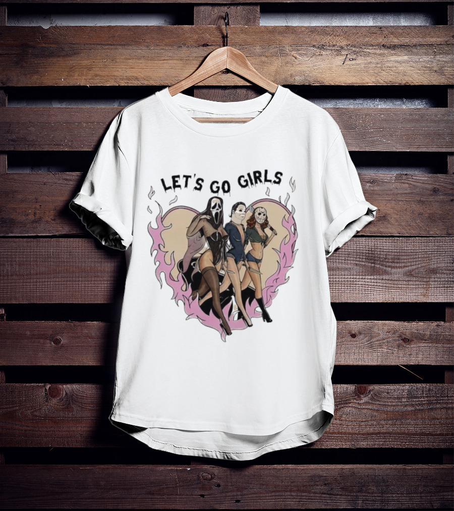 Let's Go Girls Horror Serial Killer T-Shirt