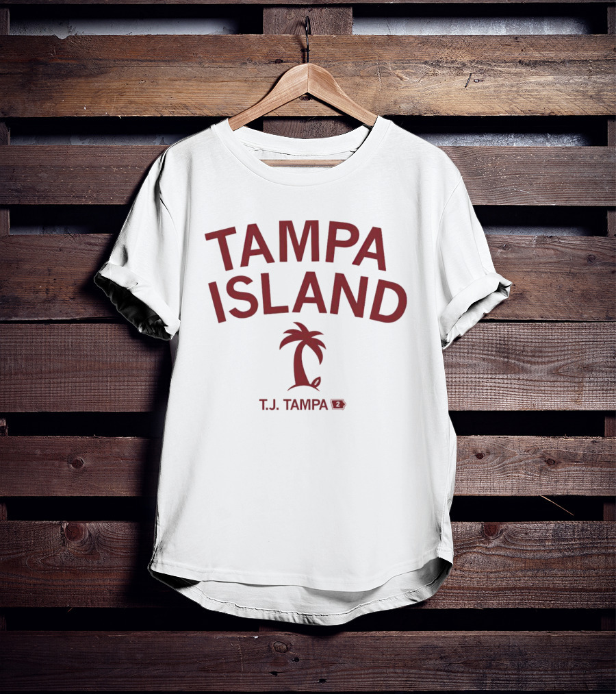 Tampa Island T.J. Tampa Palm Tree 12 T-Shirt