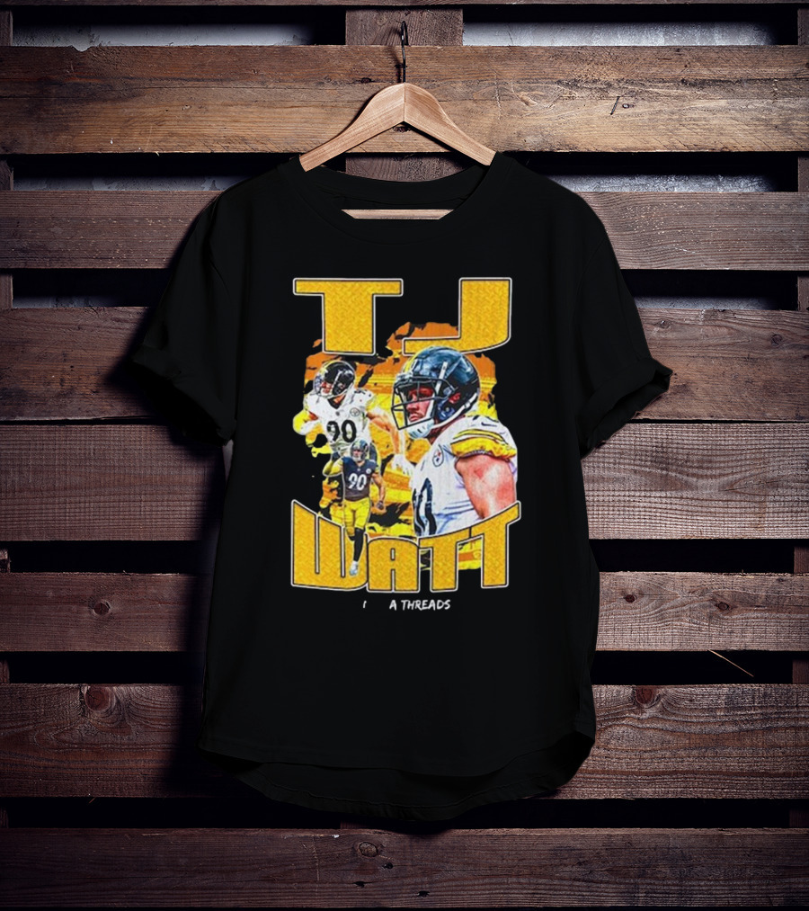 TJ Watt Vintage Bootleg Threads T-Shirt