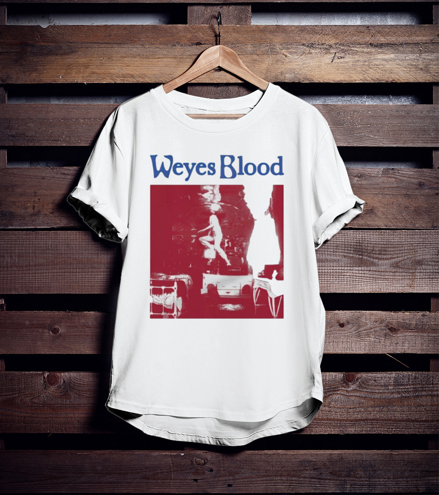 Weyes Blood Titanic Rising Red Silhouette Album T-Shirt