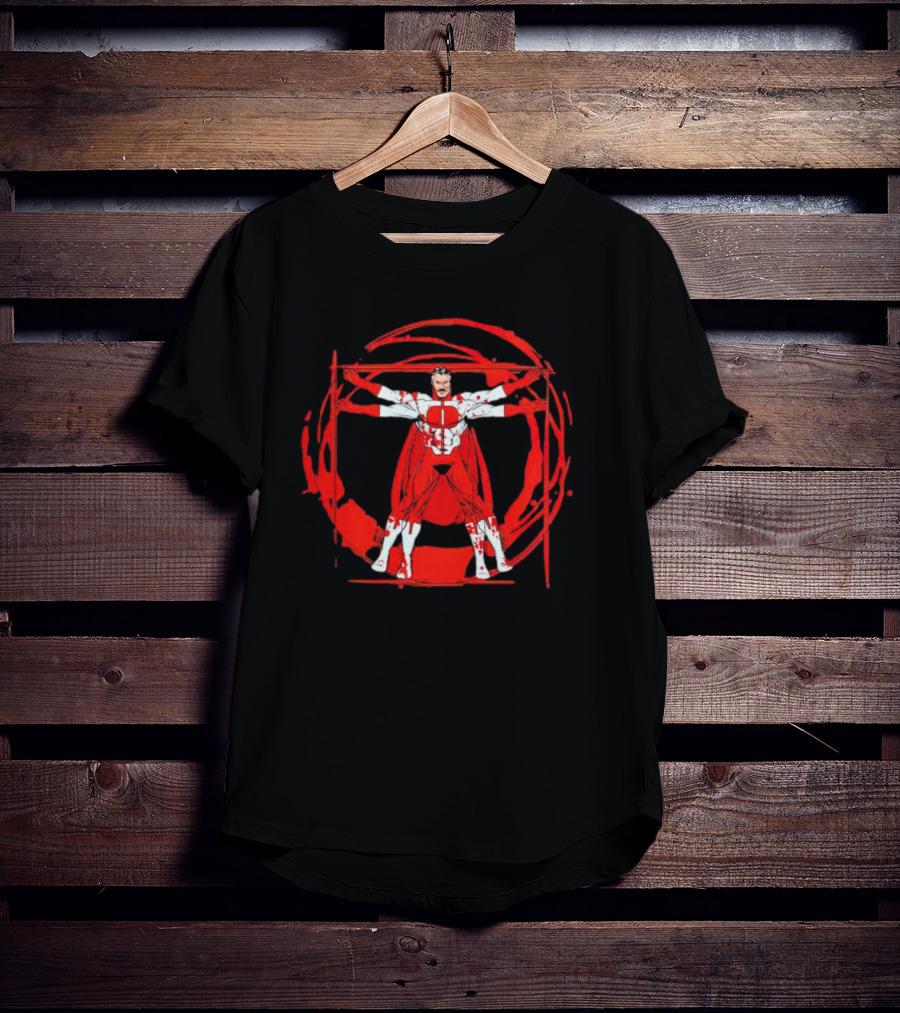 Omni-Man Invincible Vitruvian Superhero T-Shirt
