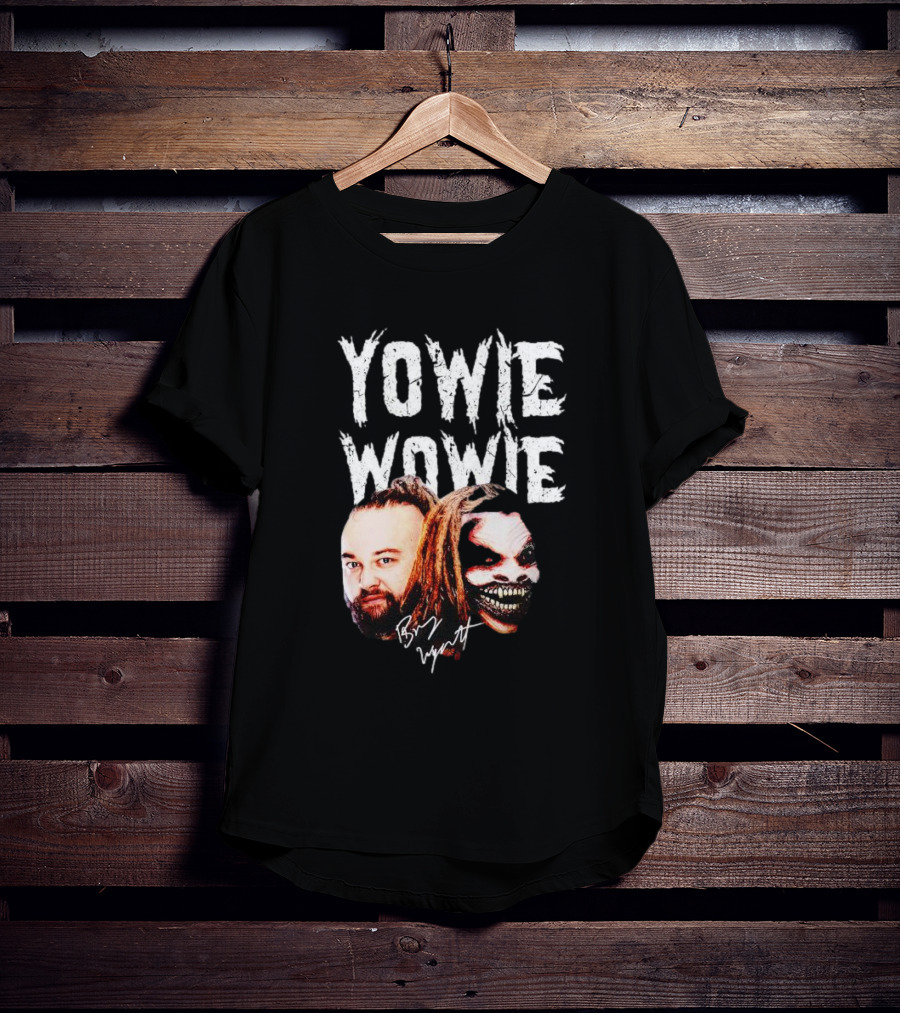 Windham Rotunda Bray Wyatt Yowie Wowie Signature Fiend Face T-Shirt