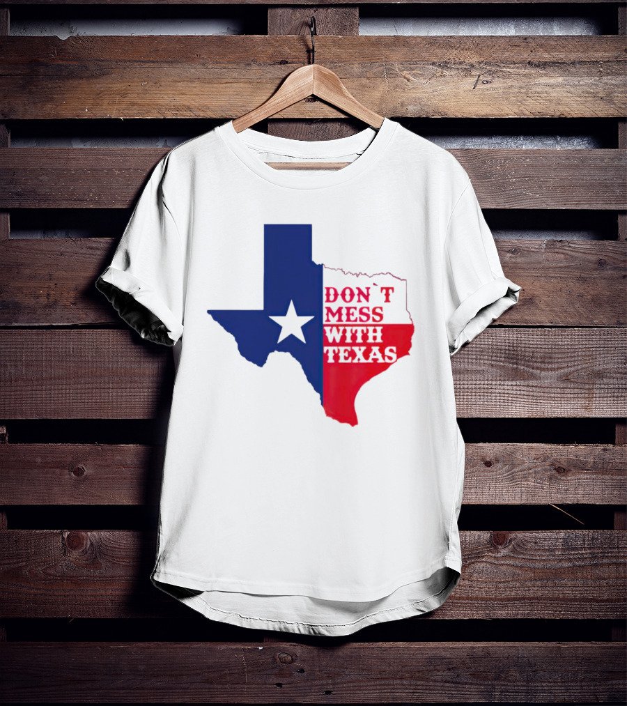 Don’t Mess With Texas Star Map T-Shirt
