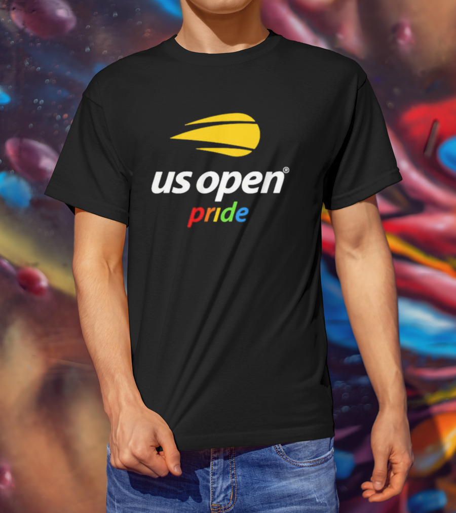 Us Open Pride Rainbow Tennis Ball T-Shirt