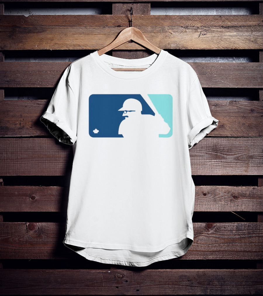 Ben Wagner Schneider Stache Baseball Logo With Batter T-Shirt