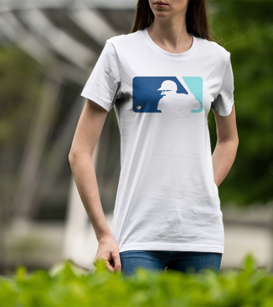 Ben Wagner Schneider Stache Baseball Logo With Batter T-Shirt