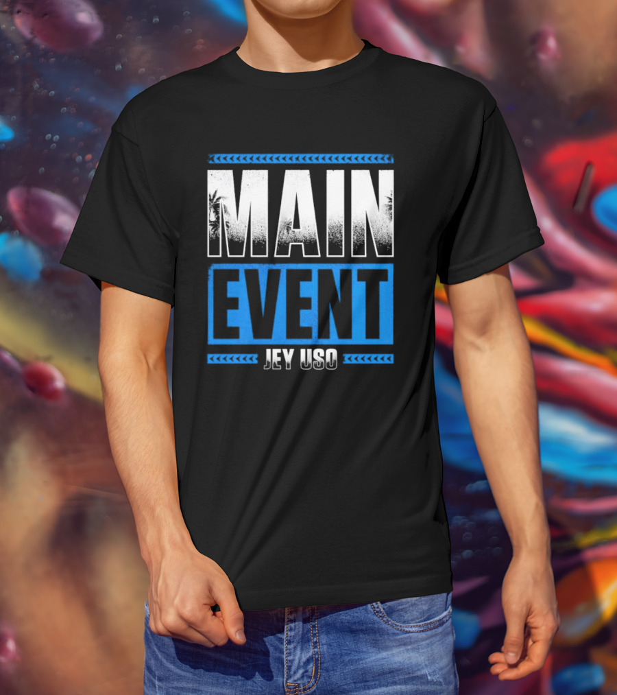 Main Event Jey Uso WWE Tropical T-Shirt