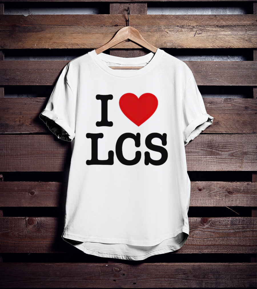 I Heart LCS Red Love Emblem T-Shirt