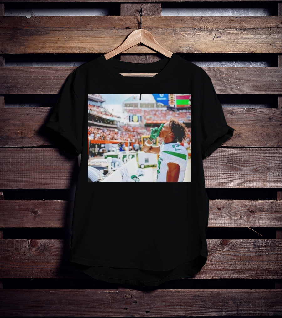 Trending Garrett Wilson Shhh Football Silence T-Shirt