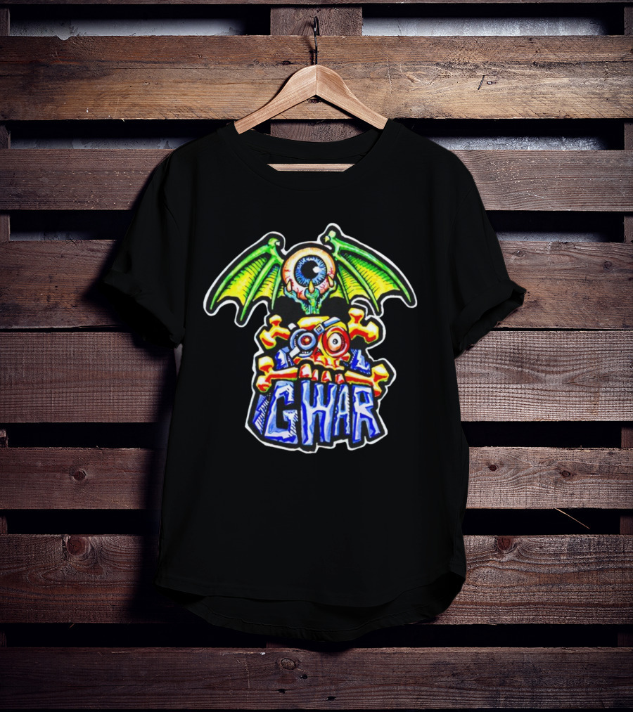 Gwar Flying Eye Skull Winged Creature T-Shirt