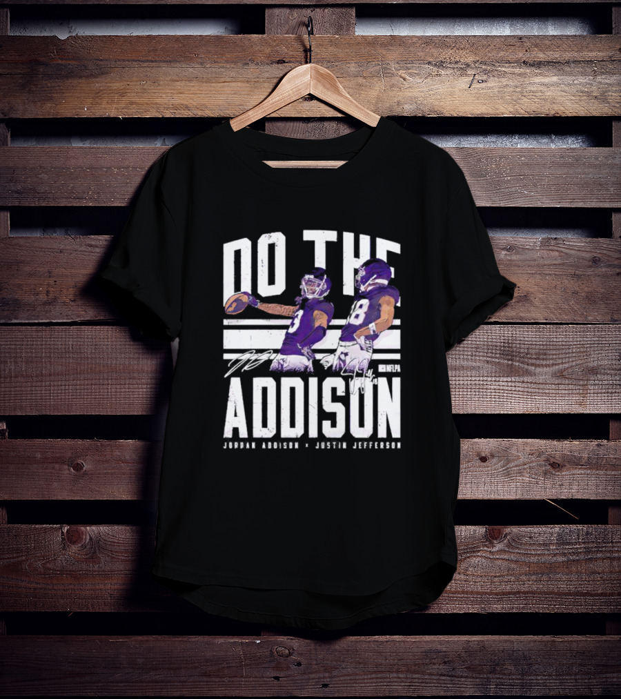 Jordan Addison X Justin Jefferson Do The Addison NFLPA T-Shirt
