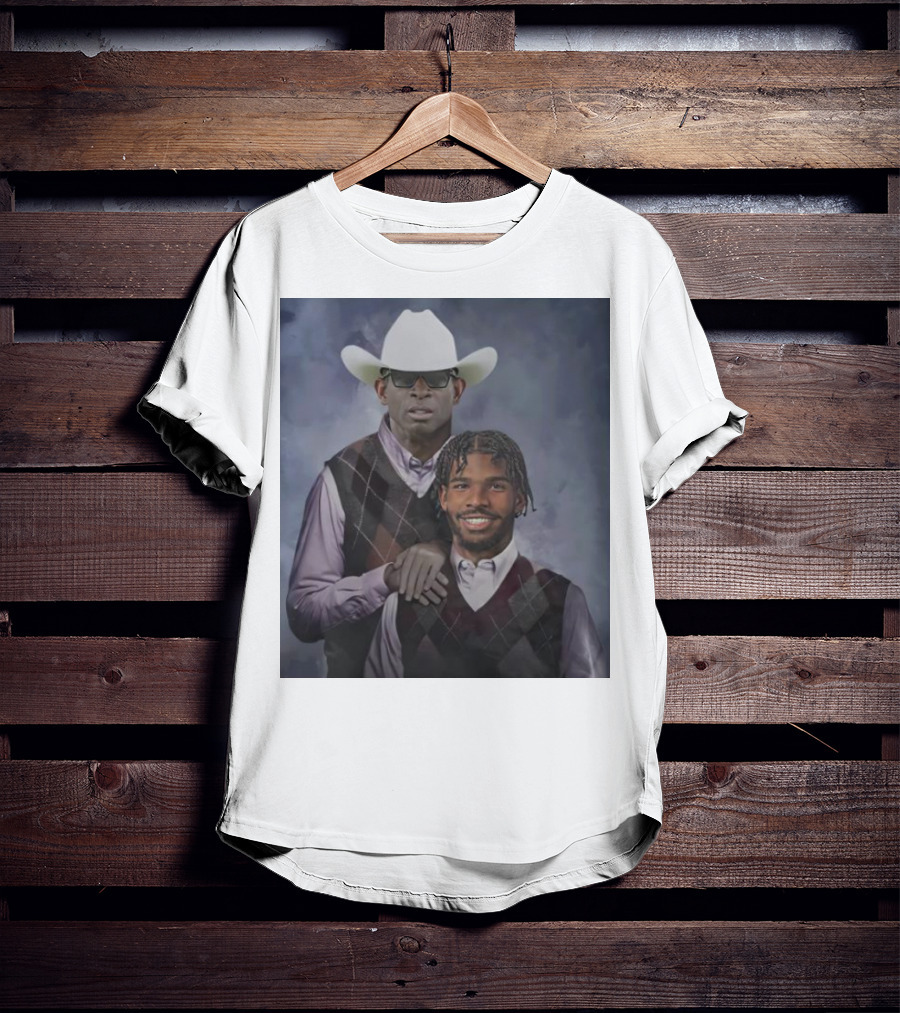 Deion Sanders And Shedeur Sanders Step Brothers Cowpoke T-Shirt