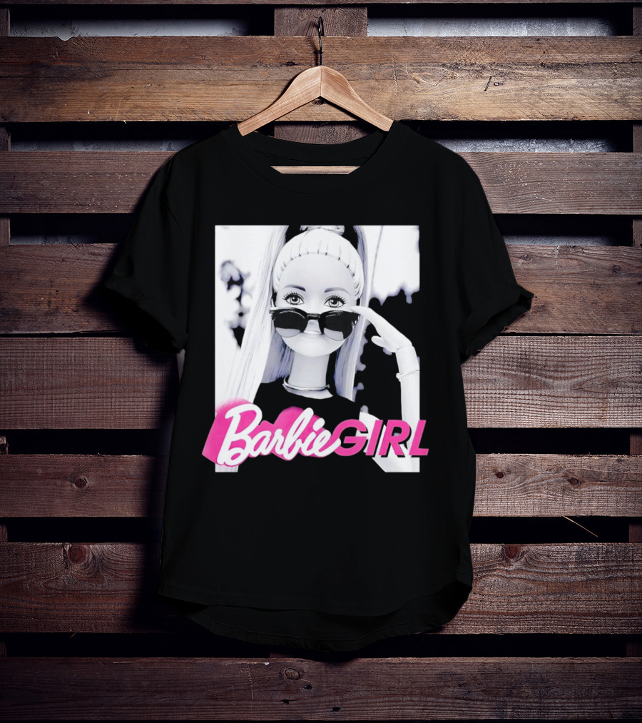 Barbie Girl Sunglasses Doll Iconic Fashion T-Shirt