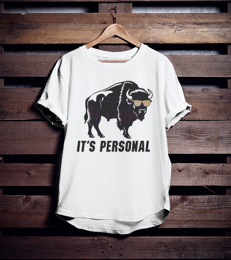 Colorado Buffaloes It's Personal Buffalo With Sunglasses T-Shirt
