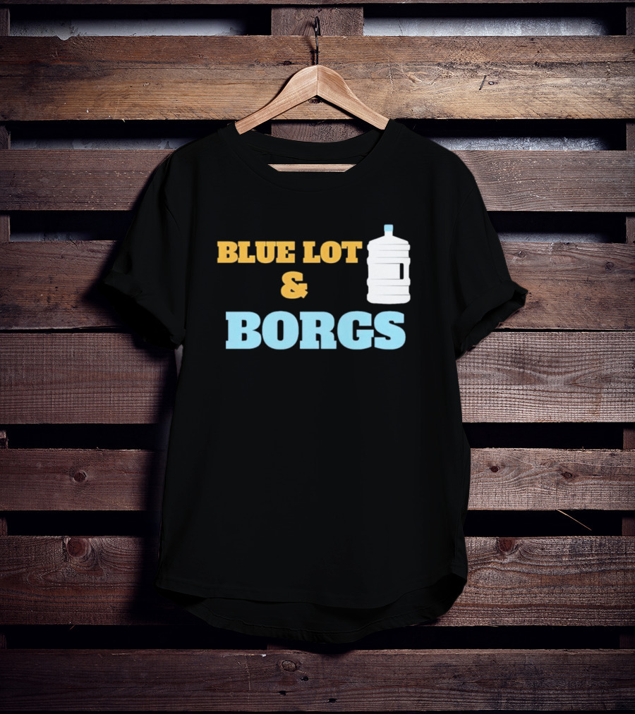 Blue Lot And Borgs Party Gallon T-Shirt