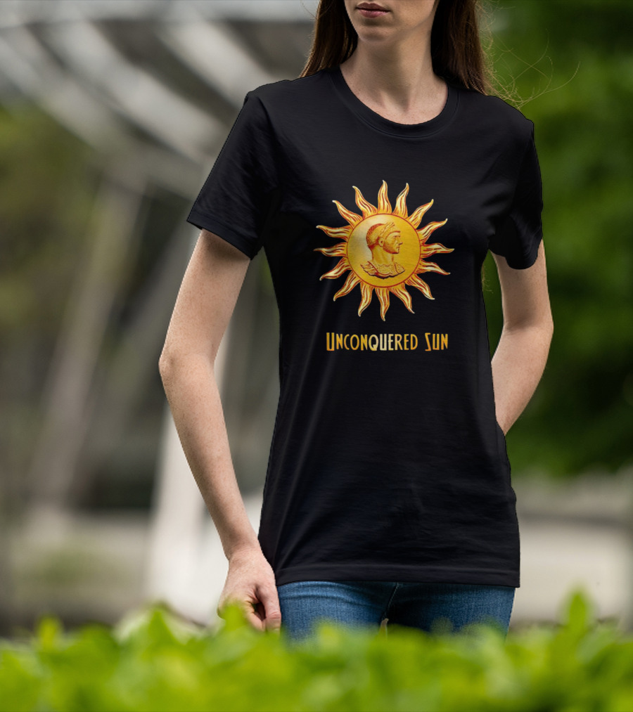 Daily Roman Unconquered Sun Ancient Emblem T-Shirt