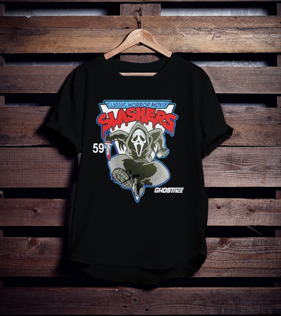 Classic Horror Movie Slashers Ghostface 59 T-Shirt