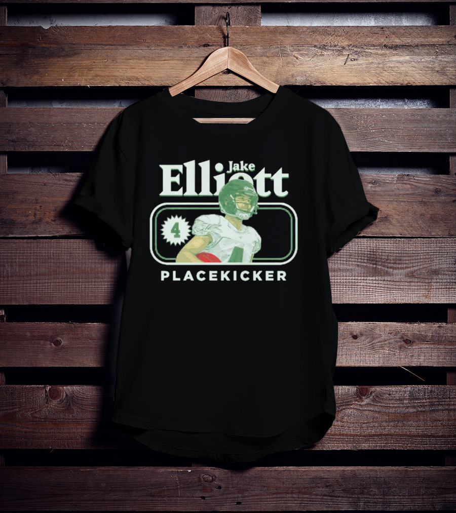 Jake Elliott 4 Philadelphia Placekicker T-Shirt