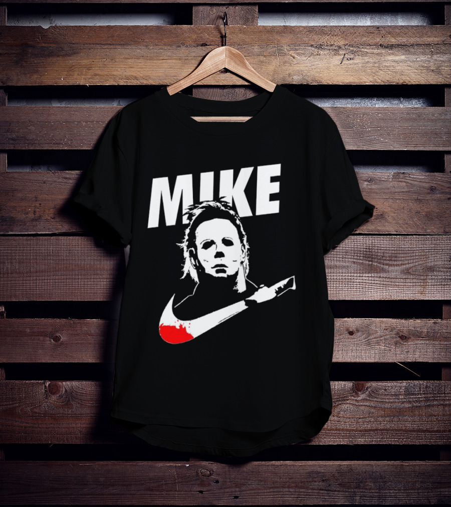 Mike Michael Myers Halloween Knife Swoosh T-Shirt