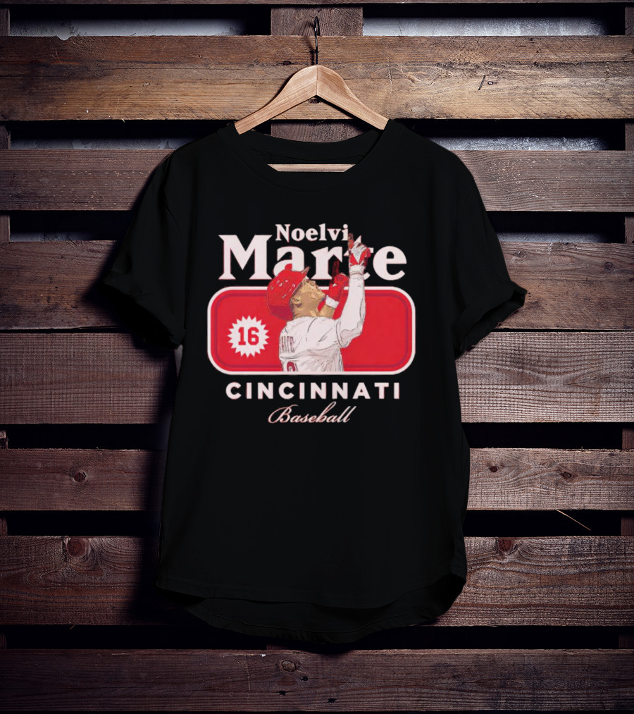 Noelvi Marte Cincinnati Baseball 16 T-Shirt