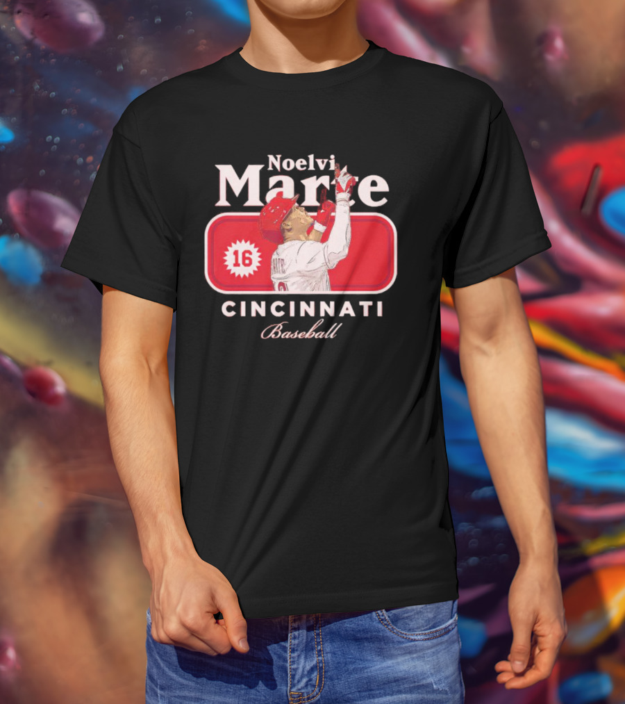 Noelvi Marte Cincinnati Baseball 16 T-Shirt
