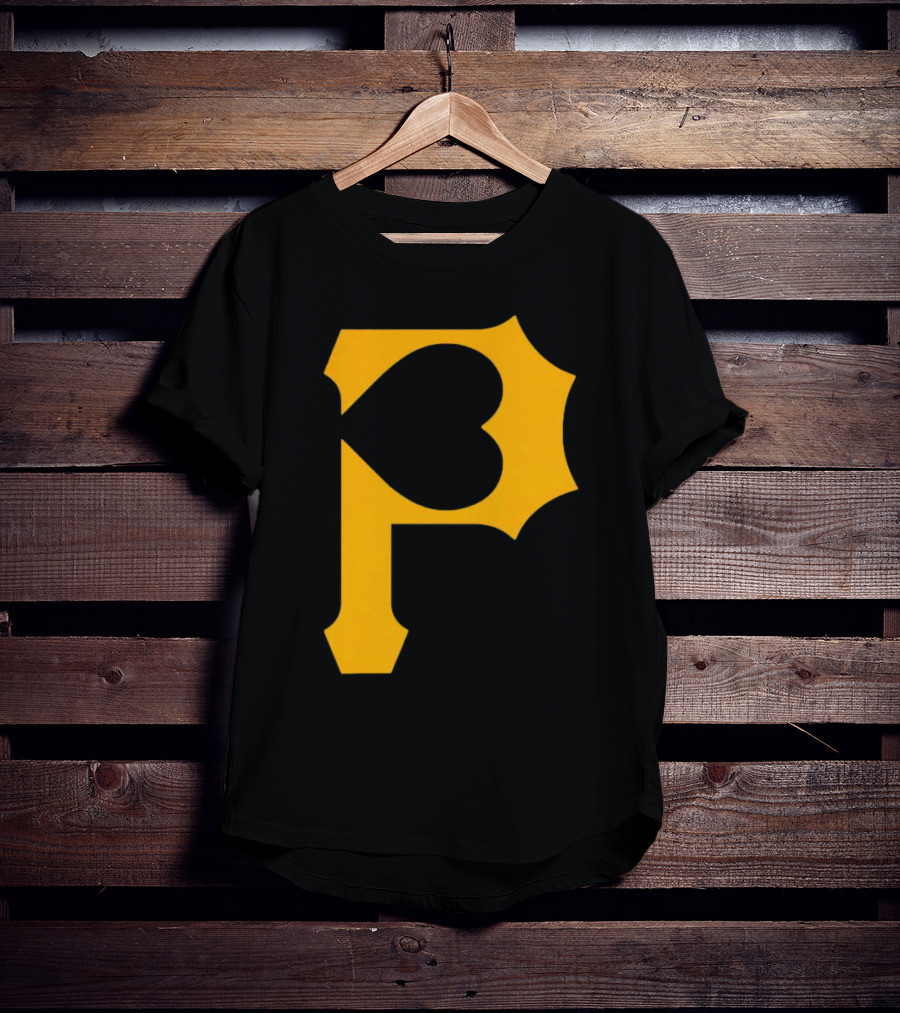 Heart Of Pittsburgh Pirates 'P' T-Shirt