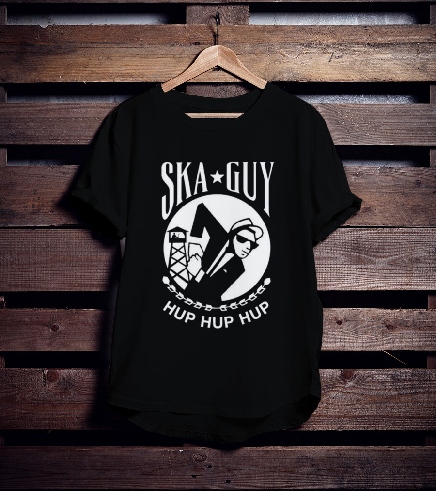 SKA GUY HUP HUP HUP Tower And Dancing Suit T-Shirt