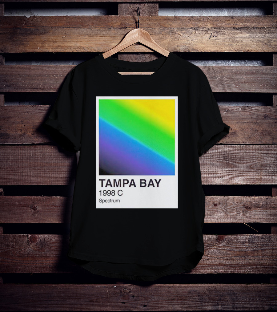 Tampa Bay 1998 C Spectrum Rainbow Gradient T-Shirt